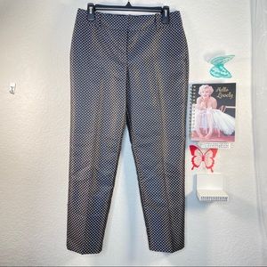 Ann Taylor print skinny pants